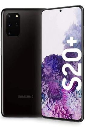 Смартфон samsung galaxy s20 plus 8/128gb cosmic black 2 sim 6.7" exynos 990 8k nfc 4500 mah