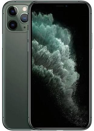 Смартфон apple iphone 11 pro 512gb midnight green 5.8" oled a13 bionic triple 12 мп ip68 face id ios