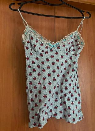 Майка серая coquette