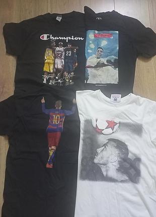 Футболка с принтом gildan