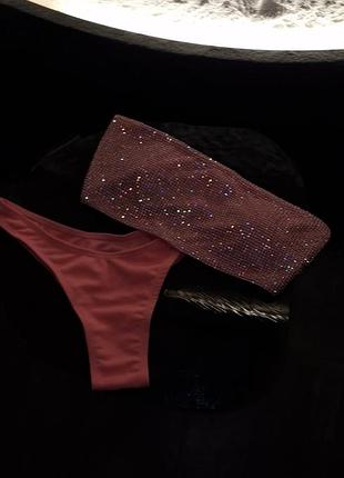 Купальник камни стразы