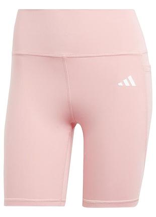 Шорти жіночі adidas optime essentials stash pocket peach ix5026