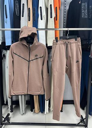 Чоловічій спортивний костюм nike tech fleece , костюм найк теч фліс