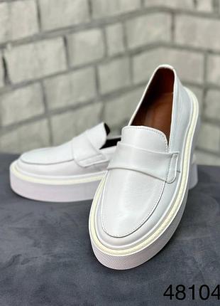 Лофери натуральна шкіра