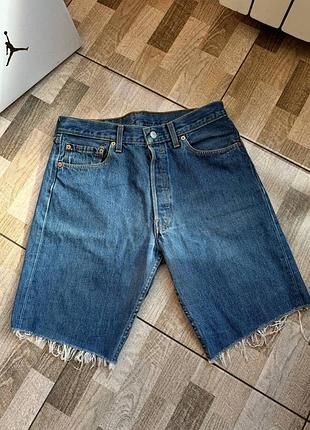 Джинсовые шорты levi's 501