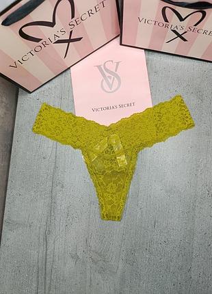 Кружевные трусики-стринги. the lacie. victoria’s secret. оригинал 🇺🇸