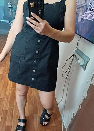 Сарафан джинсовый h&amp;m оригинал р.л,хл стрейч 5