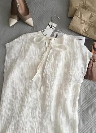 Роскошное платье zara 100% лен длиною в пол в размере s и l7 фото