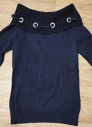 Пуловер із великим коміром 3