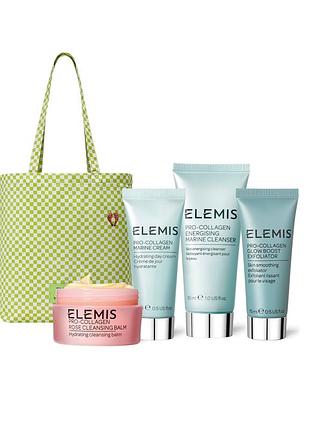 Elemis kit - стильний шопер shrimps з 4-ма продуктами бестселерами у тревел розмірі