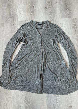 Consequent сукня льон довгий рукав oska туніка авангард бохо готика rundholz лен лляне плаття смужка