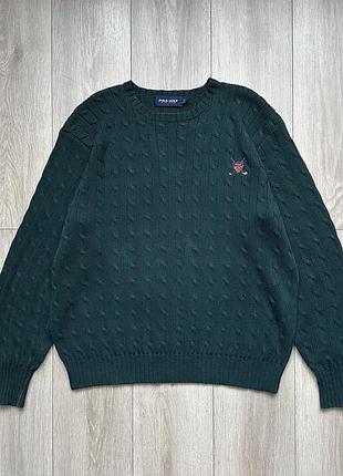 Вінтажний светр кофта polo ralph lauren