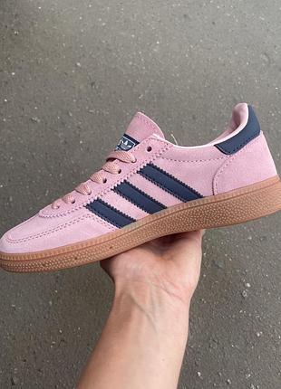 Жіночі кросівки adidas handball spezial collegiate pink blue 6