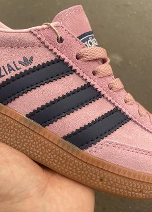 Жіночі кросівки adidas handball spezial collegiate pink blue 7