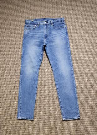 Levi's 512 premium waterless джинси slim tapered fit оригінал (w34 l32)