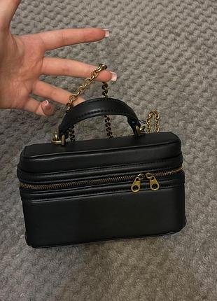 Сумка чорна zara