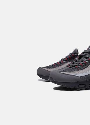 Nike air max 95 essential solar red / gun smoke 5