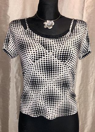 Винтажная блуза-топ vintage 2000s y2k