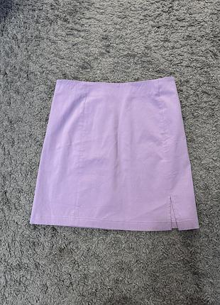 Сукня трапеція з розрізом