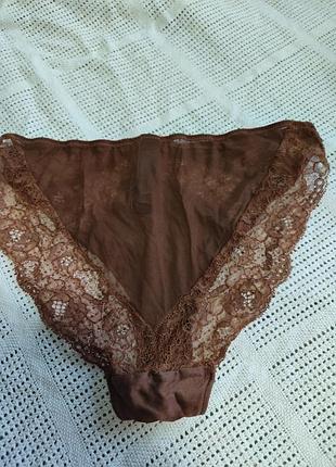 Трусики с шелком