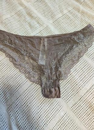 Трусики с шелком
