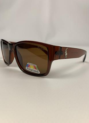 Брендові чоловічі сонцезахисні окуляри люкс-преміум із поляризацією