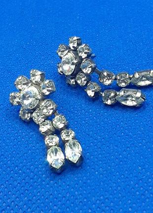 Серьги гвоздики винтаж