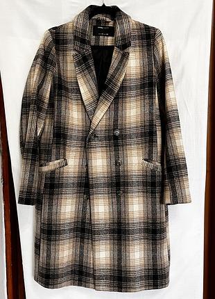 Пальто в клітинку