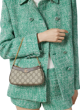 Брендовая женская сумка ophidia small | стильная и компактная мини shoulder bag | premium качество