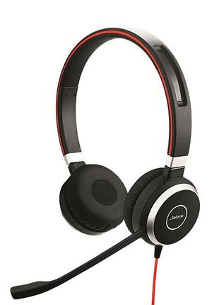 Провідні навушники jabra evolve 40 чорні
