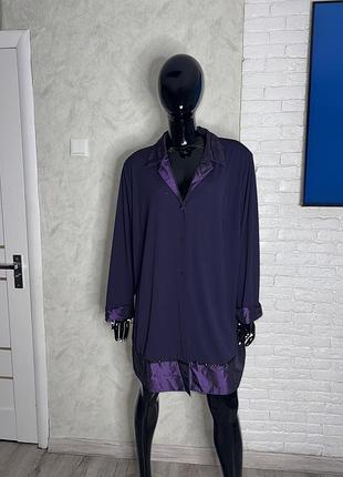 Вінтажний кардиган блейзер блузон великого розміру батал verpass, xxxxl 60р