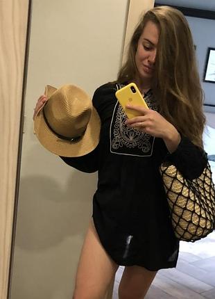 Легка стильна пляжна сукня / накидка zara, віскоза, розмір xs