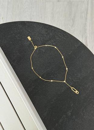 Браслет на ніжку мессіка люкс