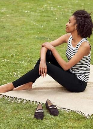 Тонкие хлопковые летние лосины