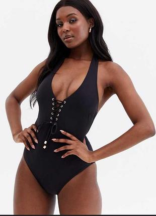 Суцільний купальник з паралоном і утяжкою