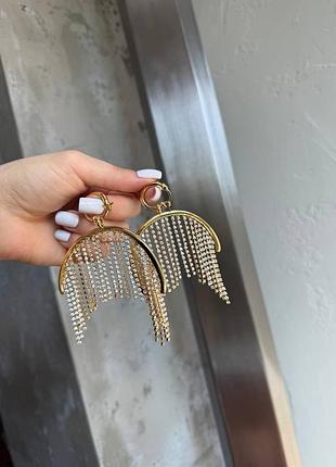 Сережки веселка люкс