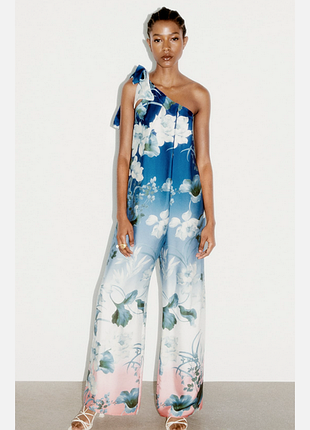 Zara , стильный комбинезан, ромпер