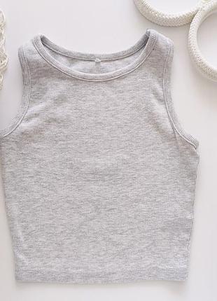 Майка в рубчик  артикул: 23873