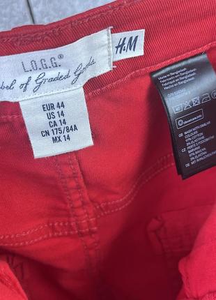 Червоні джинси h&m 3