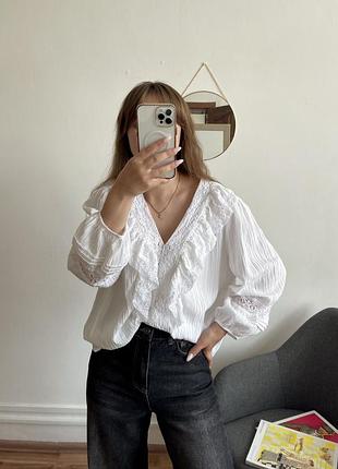 Zara біла сорочка