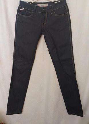 Джинсы america today selma skinny мужские черно-синие. размер w30 l34 оригинал