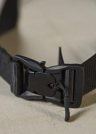 Ремінь із магнітною швидкороз'ємною пряжкою artx python чорний вт4795