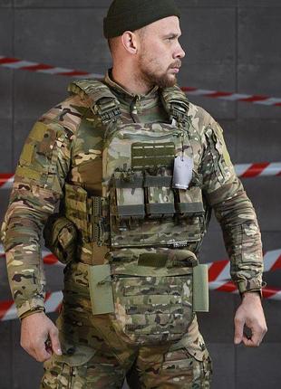 Фирменная плитоноска с  4 точки сброса  oblivion generation two  вт6799