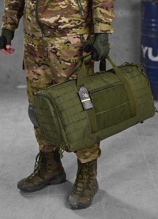 Дорожня сумка\баул silver knight олива вт1018