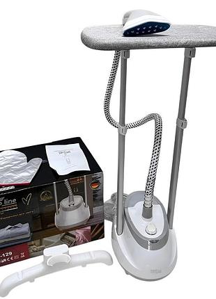 Отпариватель ручной вертикальный со стойкой zepline zp-129 3000w 3 л. паровой утюг парогенератор для