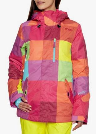 Яркая, цветная демисезонная куртка от бренда o'neill