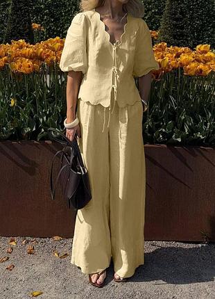 Костюм льон