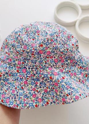 49,5 см (1-2 года) панамка с завязками хлопок артикул: 23942