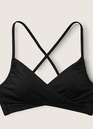 Верх топ на завязках pink victorias secret виктория секрет