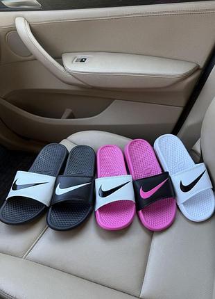 Шлепанцы спортивные nike, пляжные шлепанцы